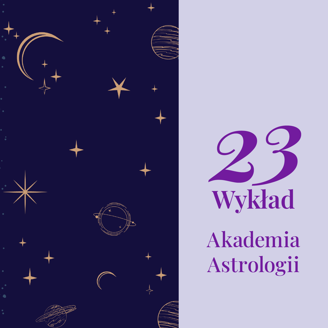 Wykład 23 - Księżyc w znakach zodiaku